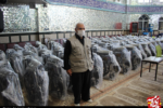 اهدای ۶۰ عدد ویلچر به بیمارستان های ارومیه توسط پدر شهید